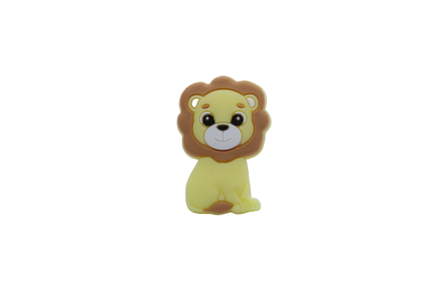 Lion - Perle en silicone