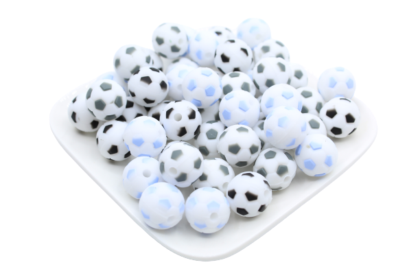 Ballon de foot - Perle en silicone