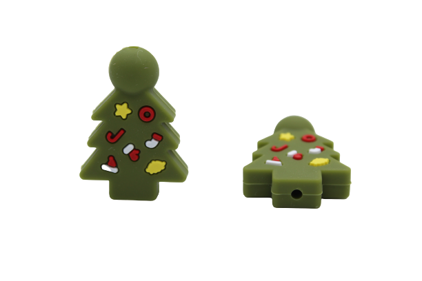 Sapin de Noël - Perle en silicone