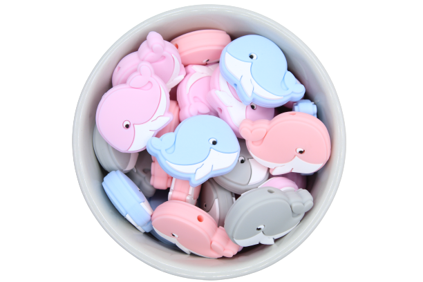 Baleine - Perle en silicone