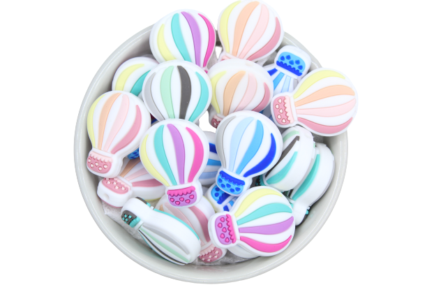 Montgolfière - Perle en silicone