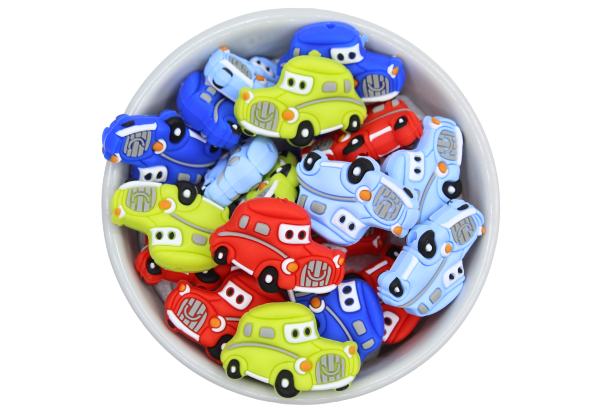 Voiture - version 2 - Perle en silicone