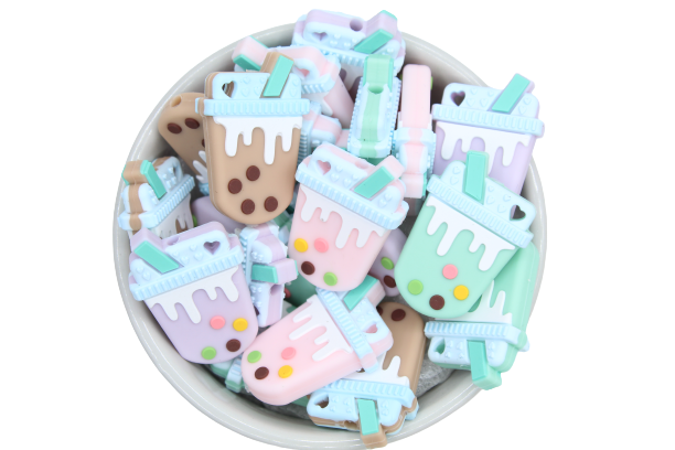 Milk-shake - Perle en silicone