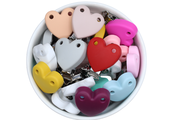 Clip coeur - Silicone
