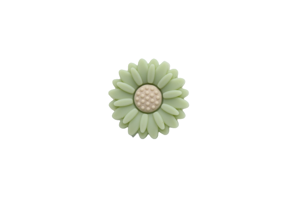 Marguerite petite (20mm) - Perle en silicone