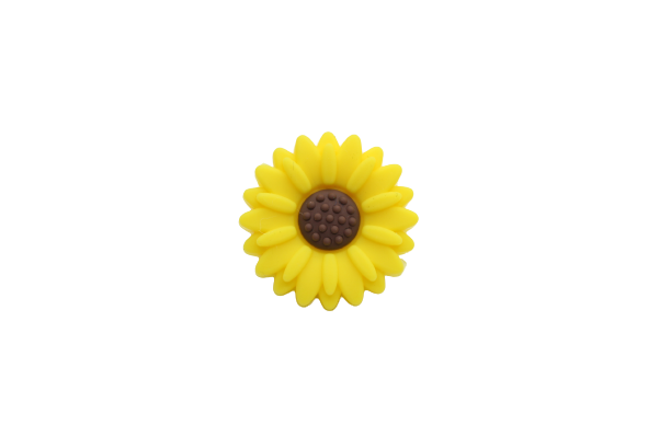Marguerite petite (20mm) - Perle en silicone