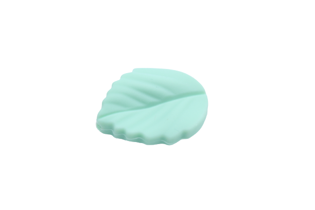 Petite feuille version 2 - Perle en silicone
