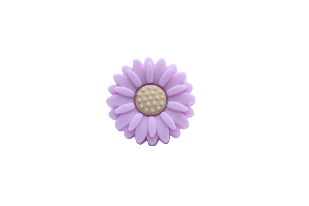 Marguerite petite (20mm) - Perle en silicone