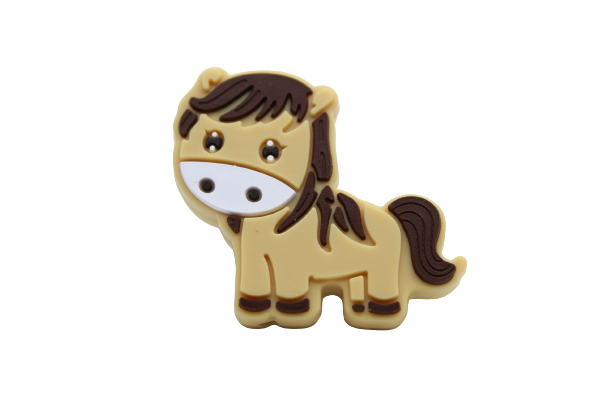 Poney - Perle en silicone