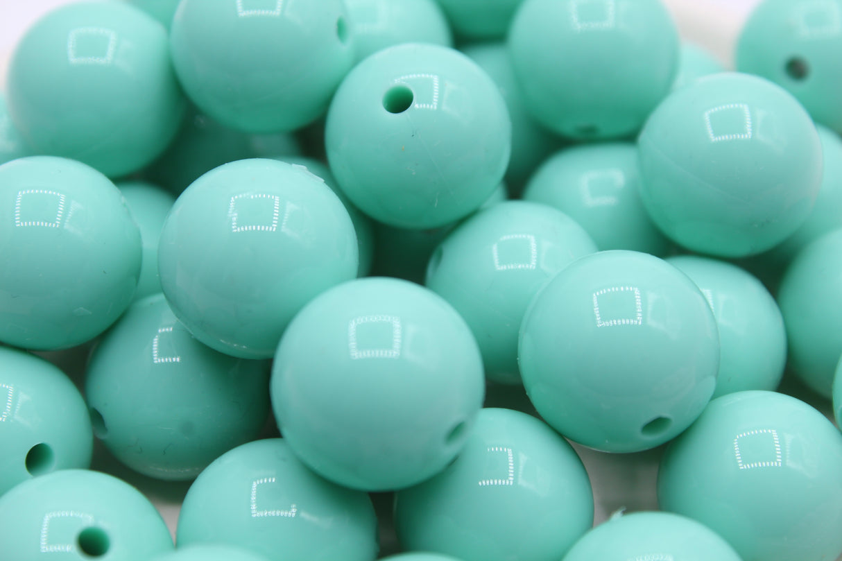 Ronde Ø15mm brillant - Perle en silicone