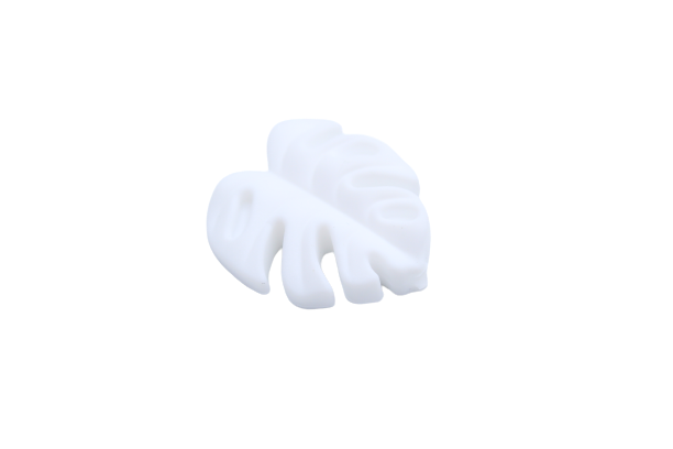 Feuille de Monstera Version 2 - Perle en silicone
