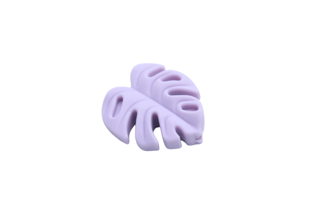 Feuille de Monstera Version 2 - Perle en silicone
