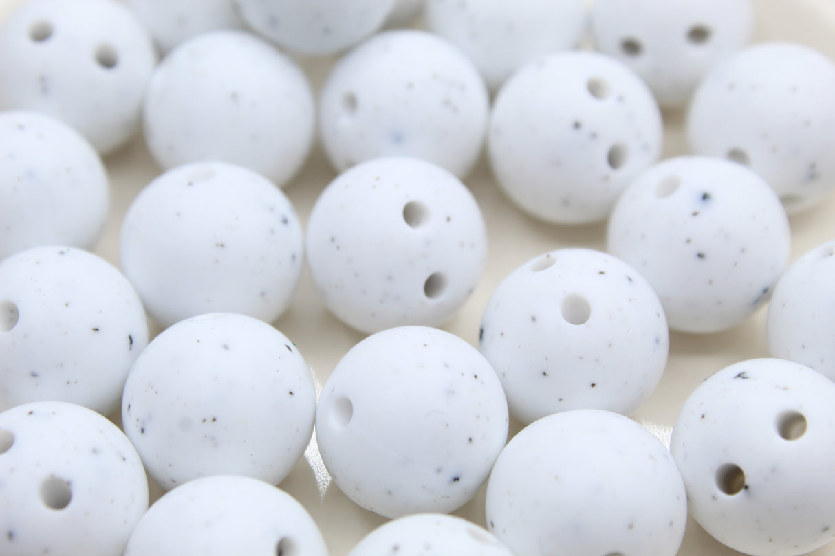 Ronde 15mm de sécurité - Perle en silicone