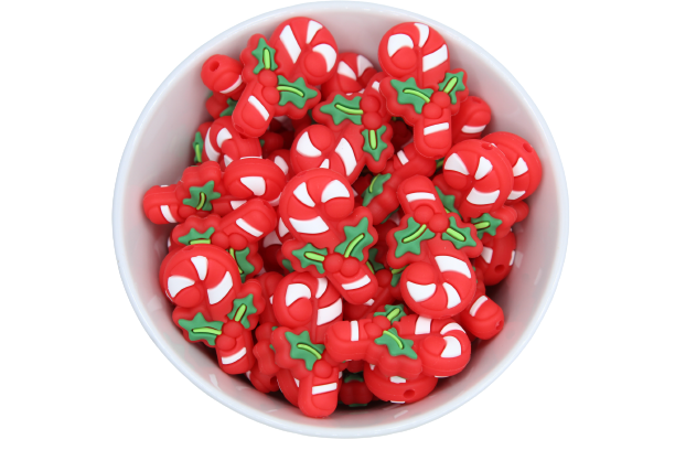 Sucre d'orge - Perle en silicone