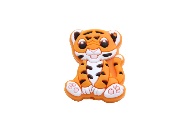 Tigre - Perle en silicone