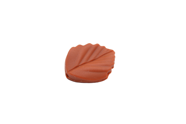 Petite feuille version 2 - Perle en silicone