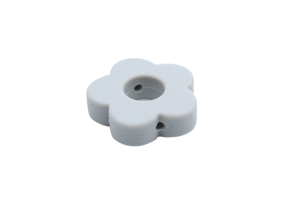 Fleur anneau - Perle en silicone