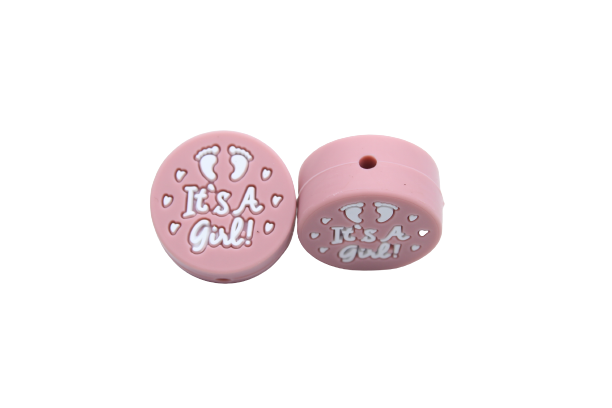 It's a girl - Perle en silicone