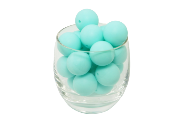 Ronde Ø19mm - Perle en silicone