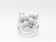 Perle ronde Ø15mm - lot de 5 - Perle en silicone