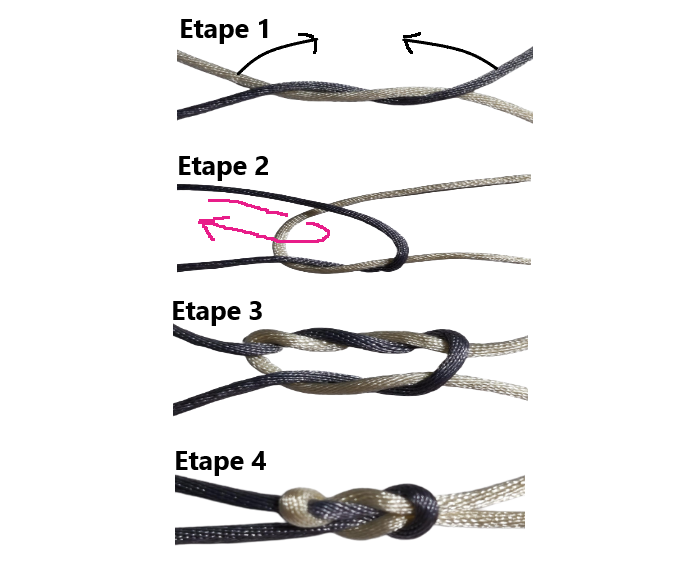 Fil élastique nylon transparent - Ø 1mm