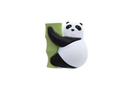 Panda bambou - Perle en silicone