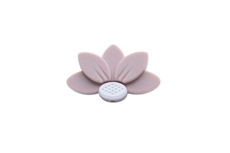 Demi-fleur - Perle en silicone