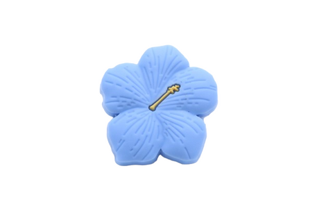 Fleur d'Hibiscus - Perle en silicone