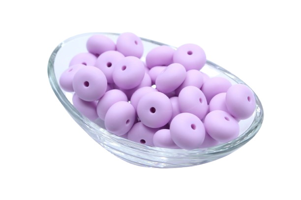 Abacus Ø14mm - Perle en silicone - lot de 5