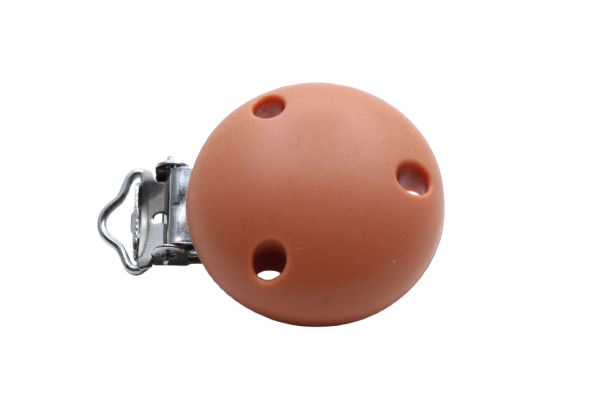 Nouvelle couleur: Caramel - Perle en silicone