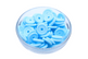 Mini rondelle à pois - lot de 5 - Perle en silicone