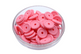 Mini rondelle à pois - lot de 5 - Perle en silicone