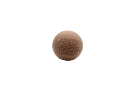 Embossée  Ø15mm  - Perle en silicone