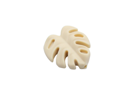 Feuille de Monstera Version 2 - Perle en silicone