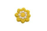 Fleur groovie - Perle en silicone