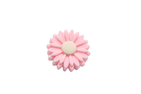 Marguerite moyenne (22mm) - Perle en silicone