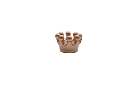Mini couronne 3D - Perle en silicone