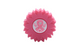 Ruban rose "octobre rose"- Perle en silicone