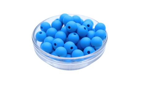 Perle ronde Ø9mm - lot de 10 - Perle en silicone