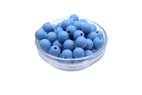 Perle ronde Ø9mm - lot de 10 - Perle en silicone