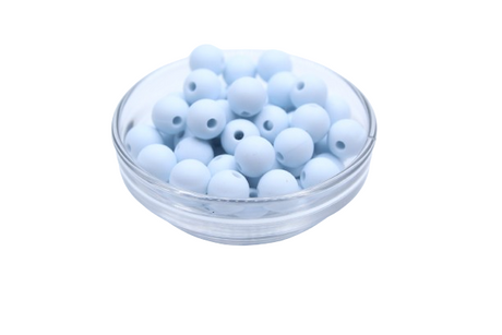 Perle ronde Ø9mm - lot de 10 - Perle en silicone