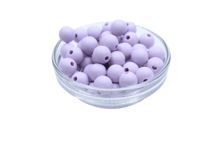 Perle ronde Ø9mm - lot de 10 - Perle en silicone