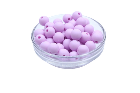 Perle ronde Ø9mm - lot de 10 - Perle en silicone