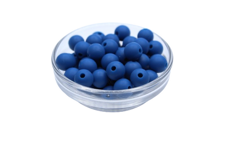 Perle ronde Ø9mm - lot de 10 - Perle en silicone