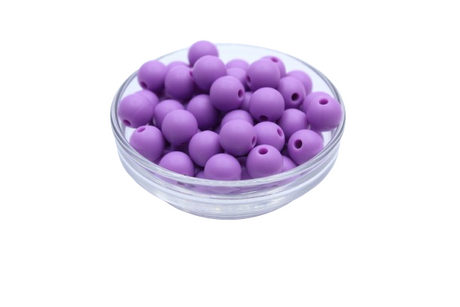 Perle ronde Ø9mm - lot de 10 - Perle en silicone