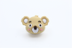 Koala tête 3D - Perle en silicone