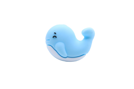 Baleine 3D - Perle en silicone