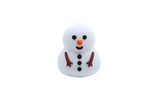 Bonhomme de neige 3D - Perle en silicone