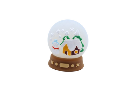 Boule à neige 3D - Perle en silicone