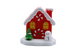 Chalet enneigé 3D version 2 - perle en silicone